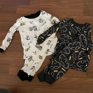2 Batman pajama sets